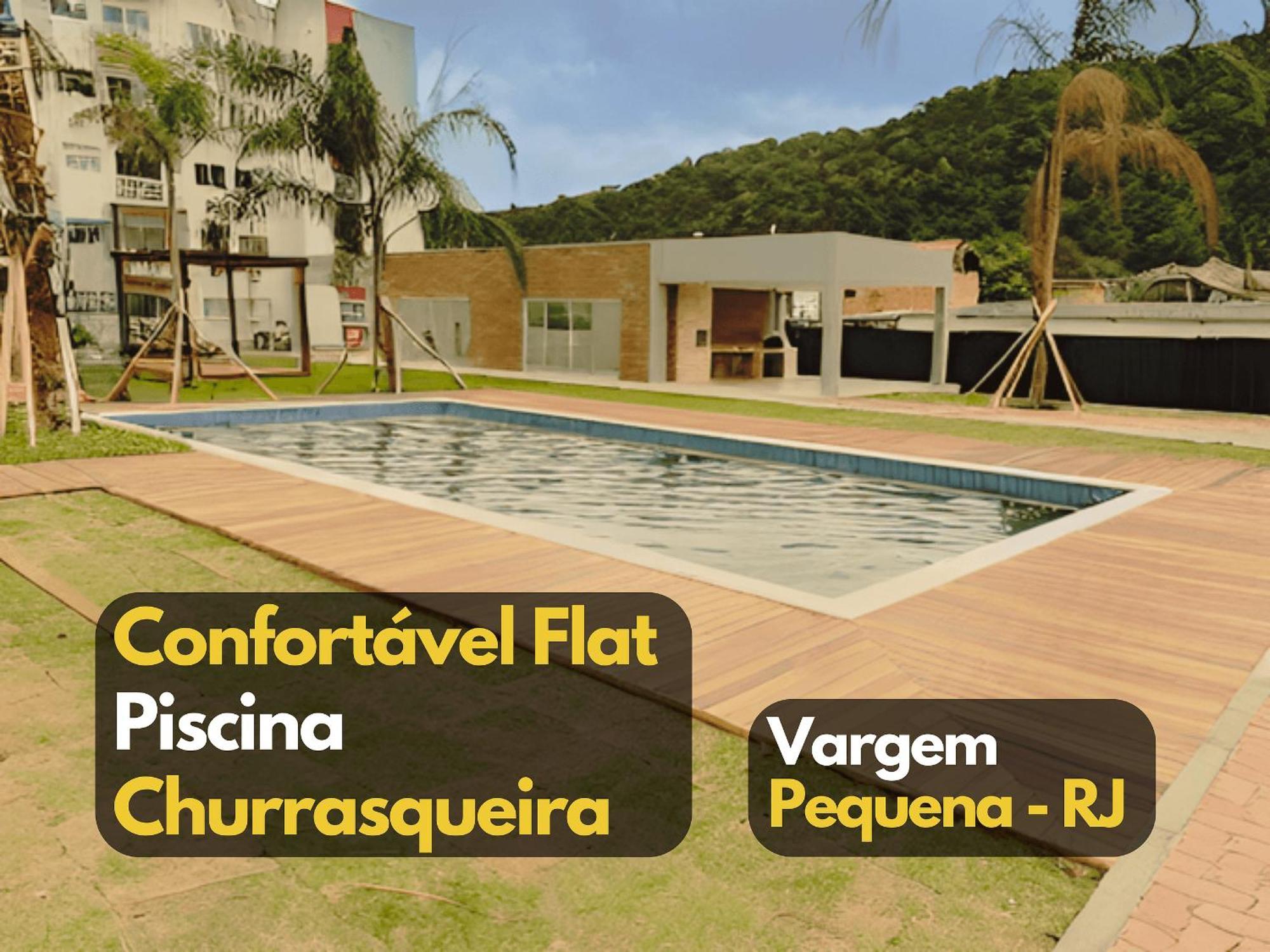Flat Piscina Ar Vaga 5min Recreio Prox Ct Flamengo